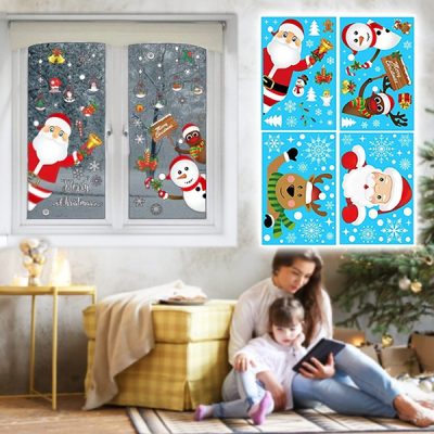 Božične nalepke (90 kom) | XMASCLINGS