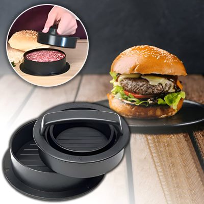 Stiskalnik za burger polpete – nelepljiv aluminij | BURGIPRESS