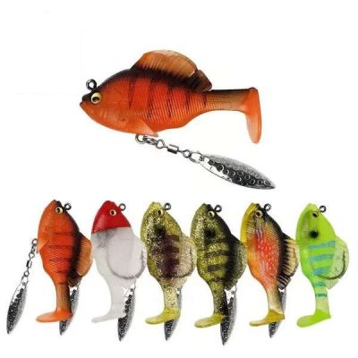 Komplet vnaprej pripravljenih swimbait vab – 10 g, skrit kavelj, 6 kosov | FISOLOVKA