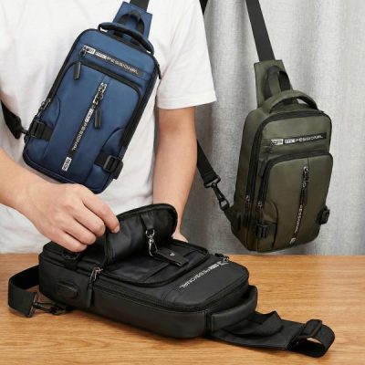 Moška protivlomna vodoodporna torba čez ramo | ONNBAG