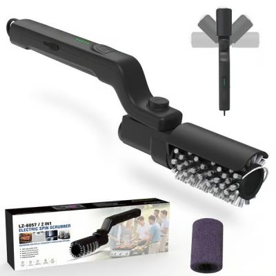 Električni vrtljivi čistilec žara | BBQBRUSH